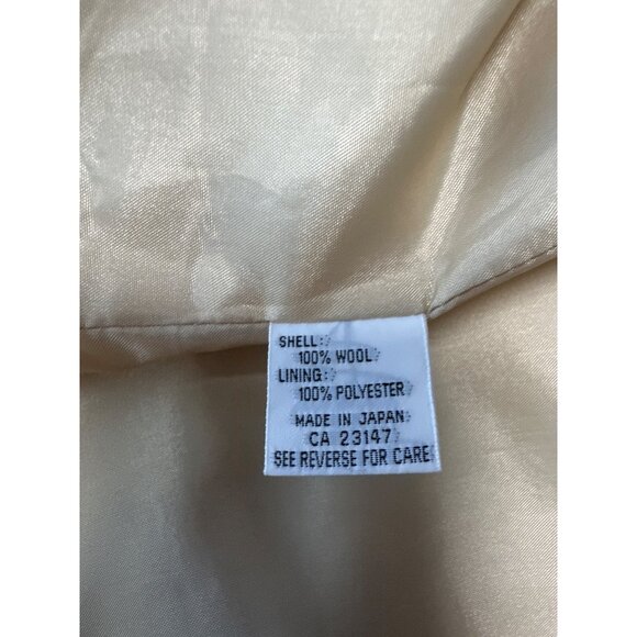 Talbots Italian Fabric 3-Button Front Wool Blazer Women's Size 12 - Picture 8 of 9